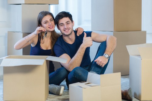 Man and van service helping with a local move in Cranford