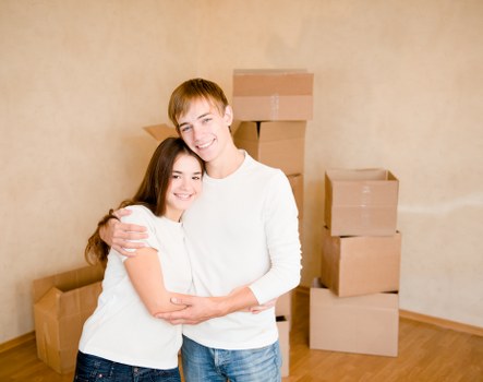 Removal team helping with a home move in Cranford