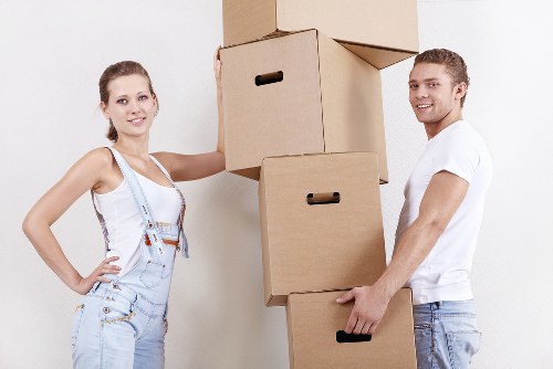 Household moving day preparation for a Cranford removals service